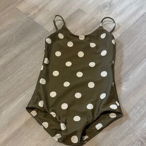 Mikoh Jenni Kayne polka dot swim size small girls